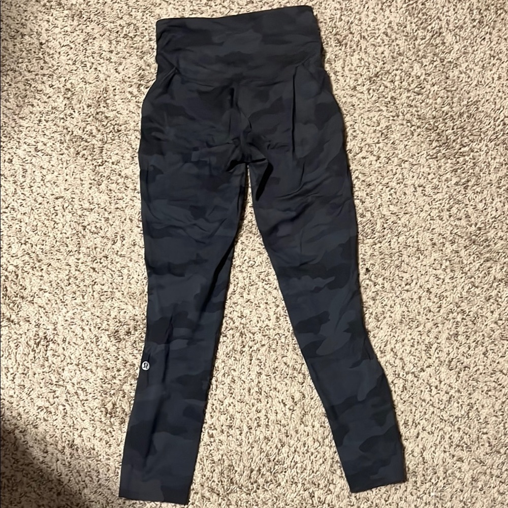 Lululemon Black Camo Leggings